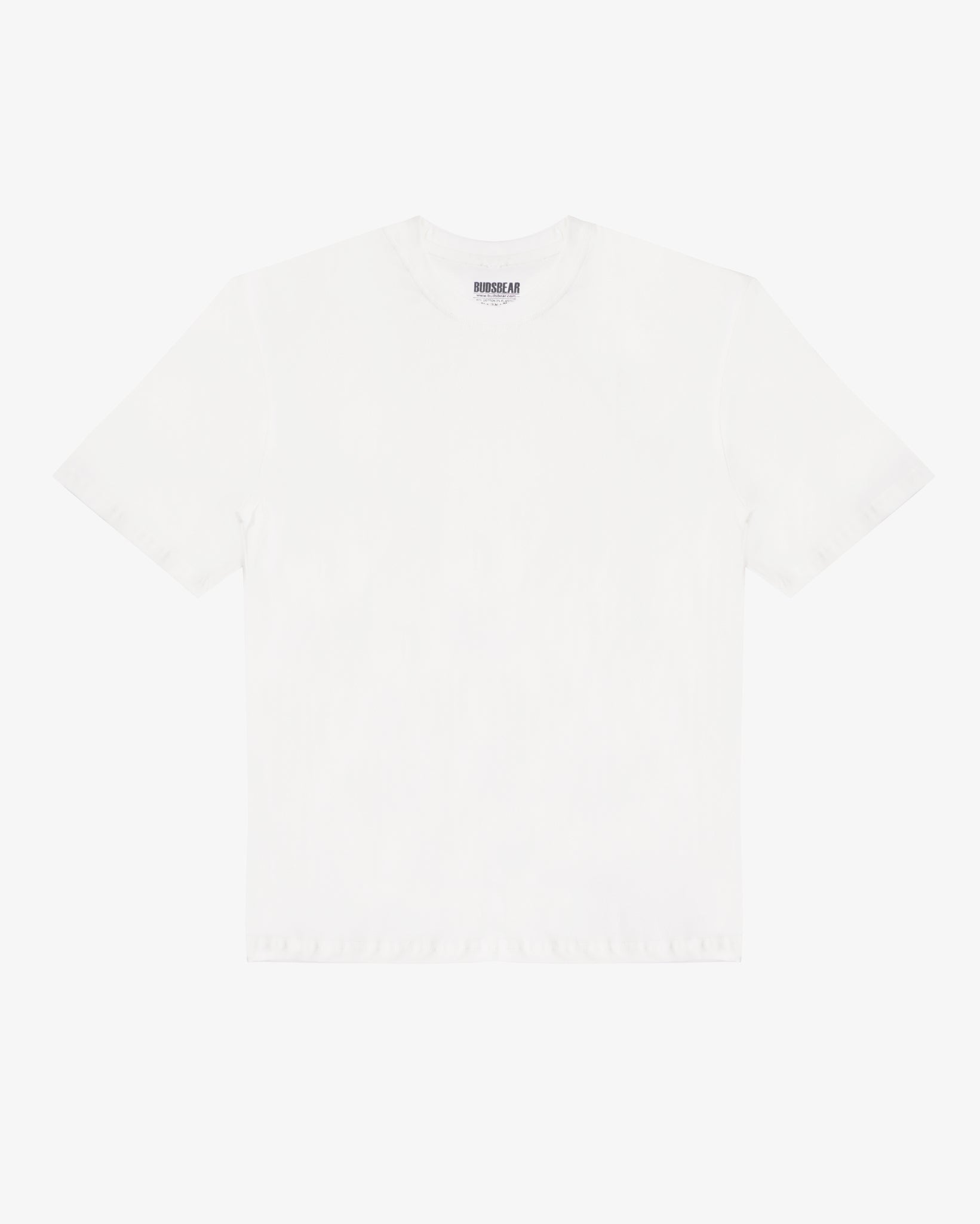 OVERSIZED-FIT COTTON PLAIN OFF-WHITE T-SHIRT