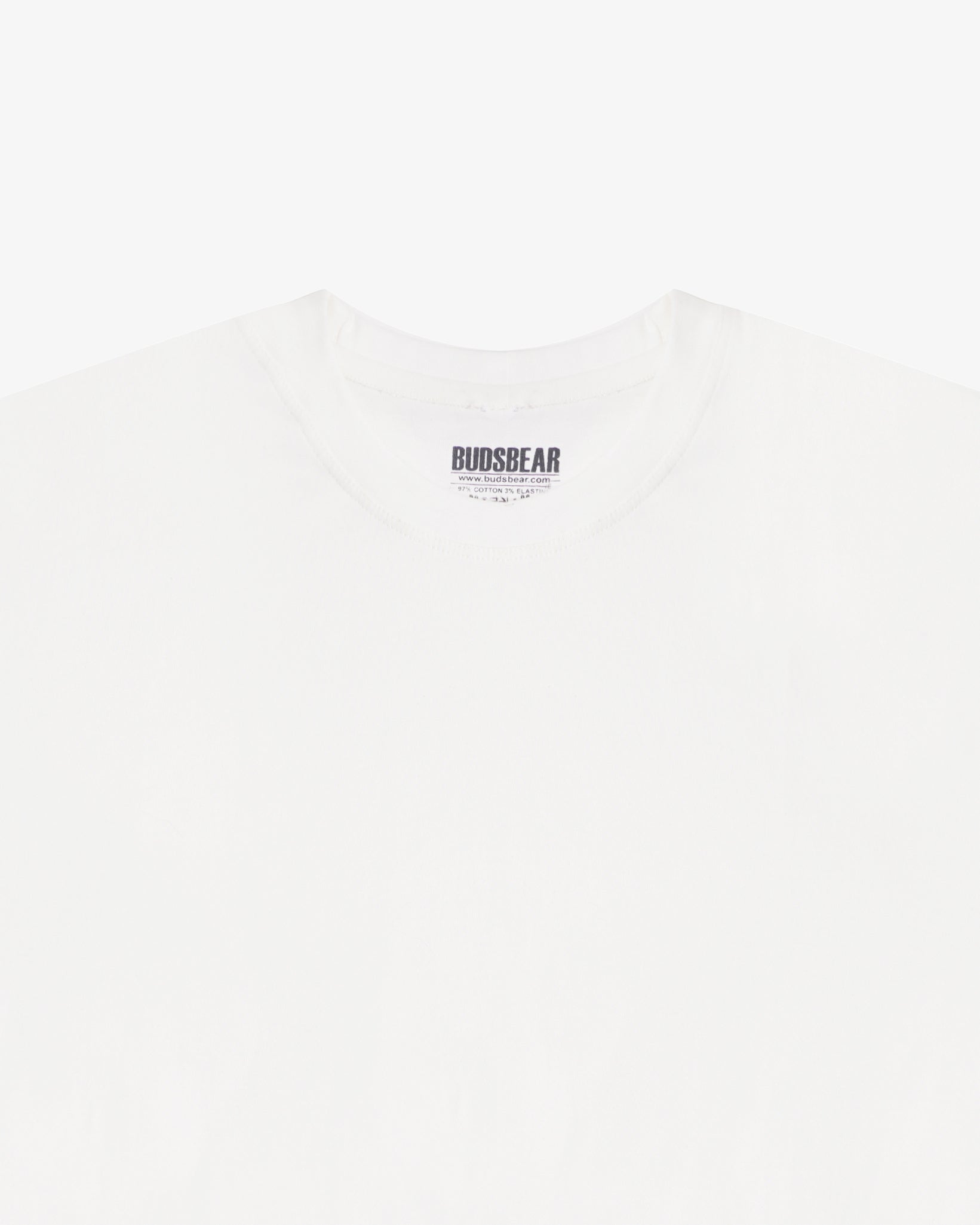 OVERSIZED-FIT COTTON PLAIN OFF-WHITE T-SHIRT