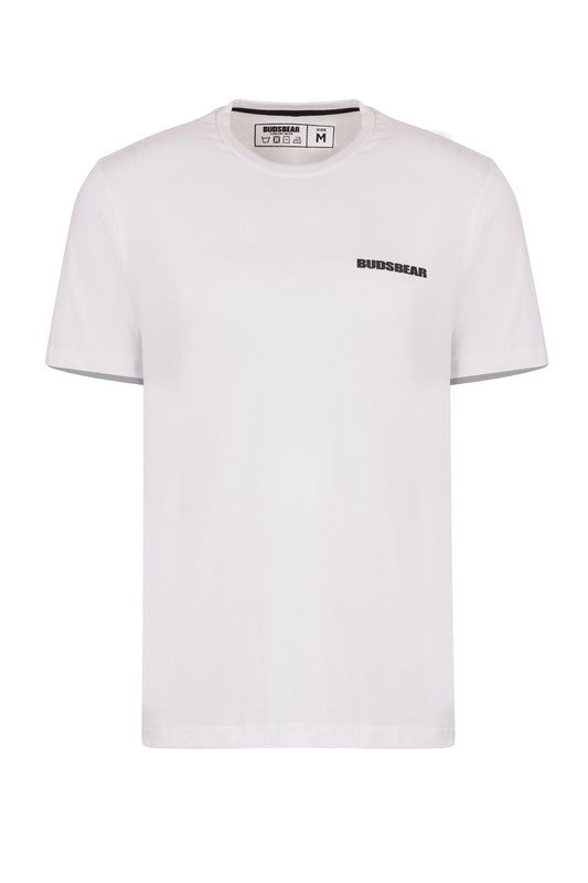 COMFORT-FIT COTTON T-SHIRT WITH PUFF PRINTED LOGO